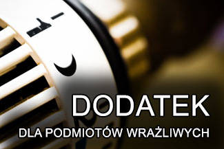 Dodatek dla podmiotów wrażliwych